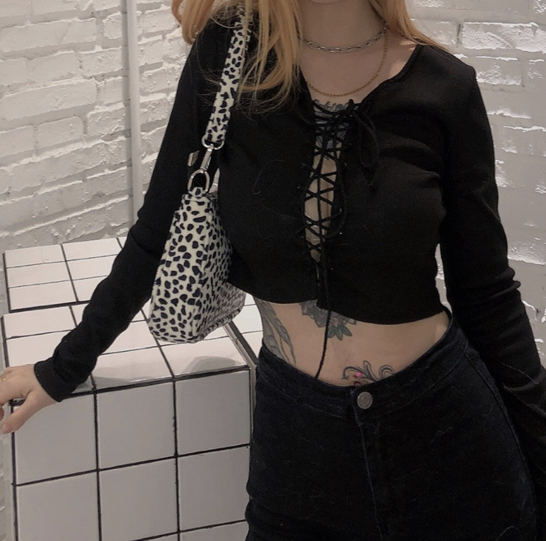 Scheming short black bottom unlined upper garment female long sleeve T-shirt