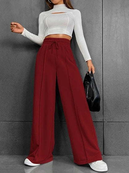 Outdoor Dance Leisure Loose-fitting Wide-leg Trousers