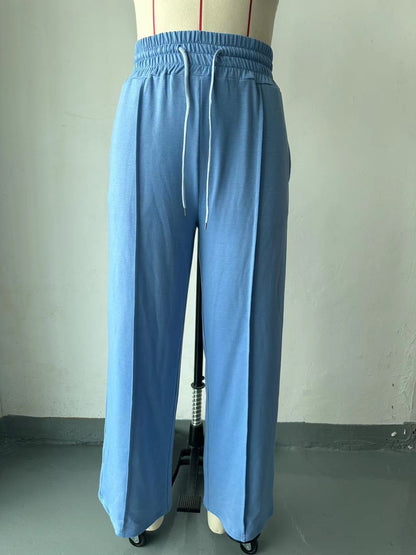 Outdoor Dance Leisure Loose-fitting Wide-leg Trousers