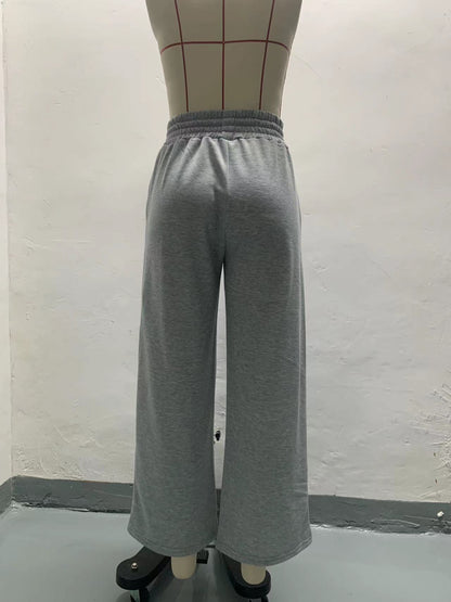 Outdoor Dance Leisure Loose-fitting Wide-leg Trousers