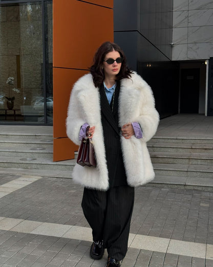 Fur Warm Coat Thick Coat Women