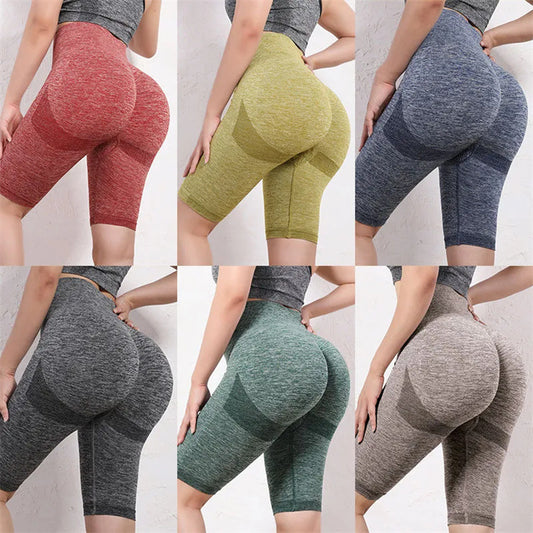 Peach Hip Sports Fitness Tight Pants For Women